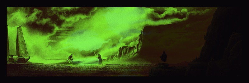 This is what it’ll look like at maximum glow in the dark charge.